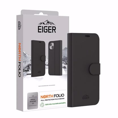 Picture of Eiger Eiger North Folio Case for iPhone 13 in Black